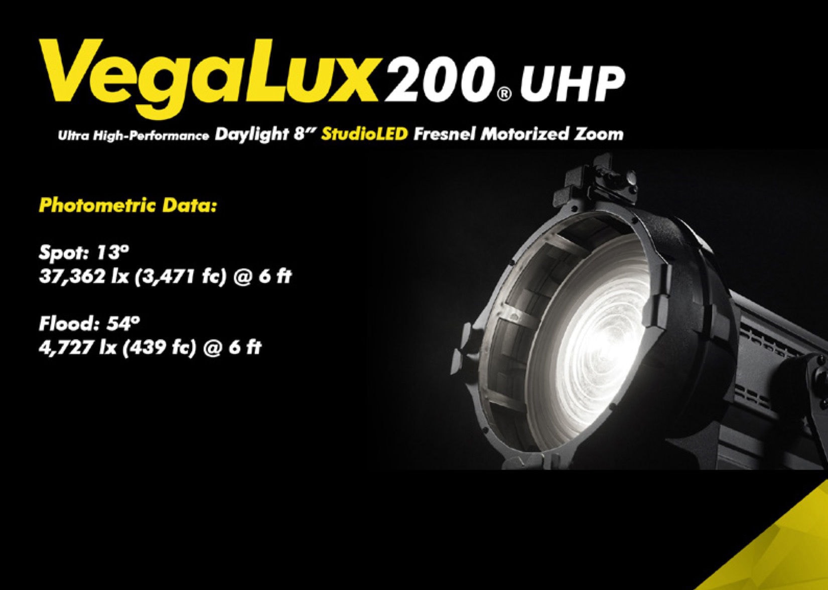 VegaLux Motorized Fresnels